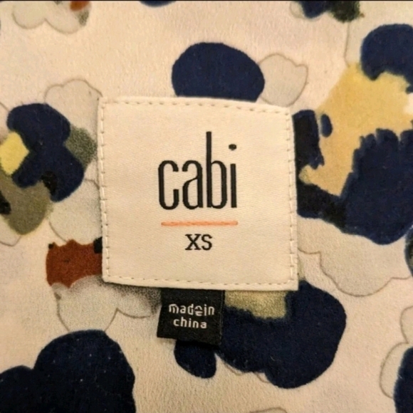 CAbi Seeing Spots Sleeveless Tank Blouse, Womens Size XS - Picture 8 of 11